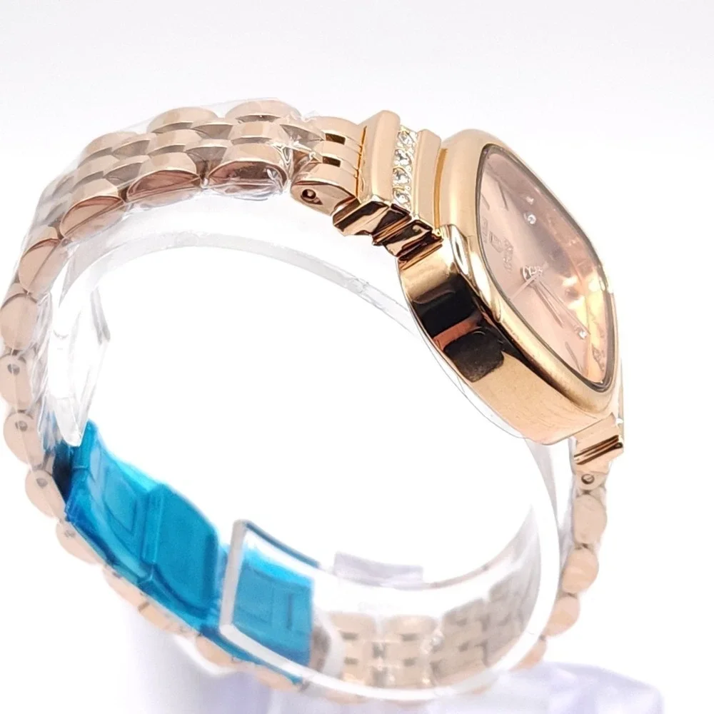 Invicta Prestige MPW-0038 Women's‎ Watch Rose Gold Crystal Bezel 26.5mm